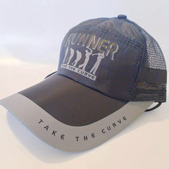 Men's Mesh Baseball Cap Sun Protection Brim Sunshade Hat Outdoor Sports