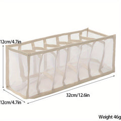 Clear Wardrobe Clothes Organizer Dacron Clothes Separation Storage Bag