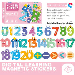 Educational Magnetic Fridge Magnets Set for Kids