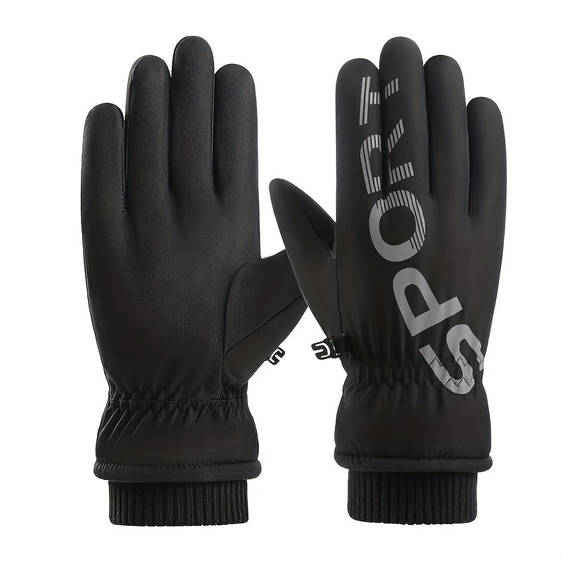 Waterproof Non-slip Touch Screen Gloves for Outdoor Activities