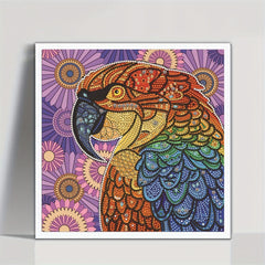 Parrot Diamond Painting Kit, DIY 5D Home Wall Decor