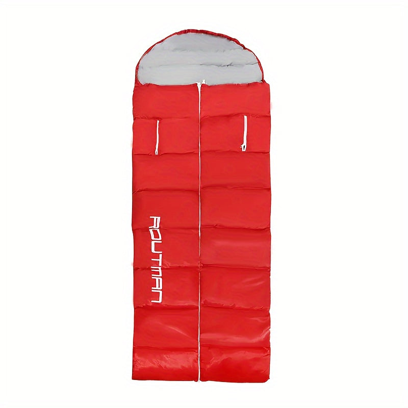 All Seasons Adult Camping Sleeping Bag with Hand Hole