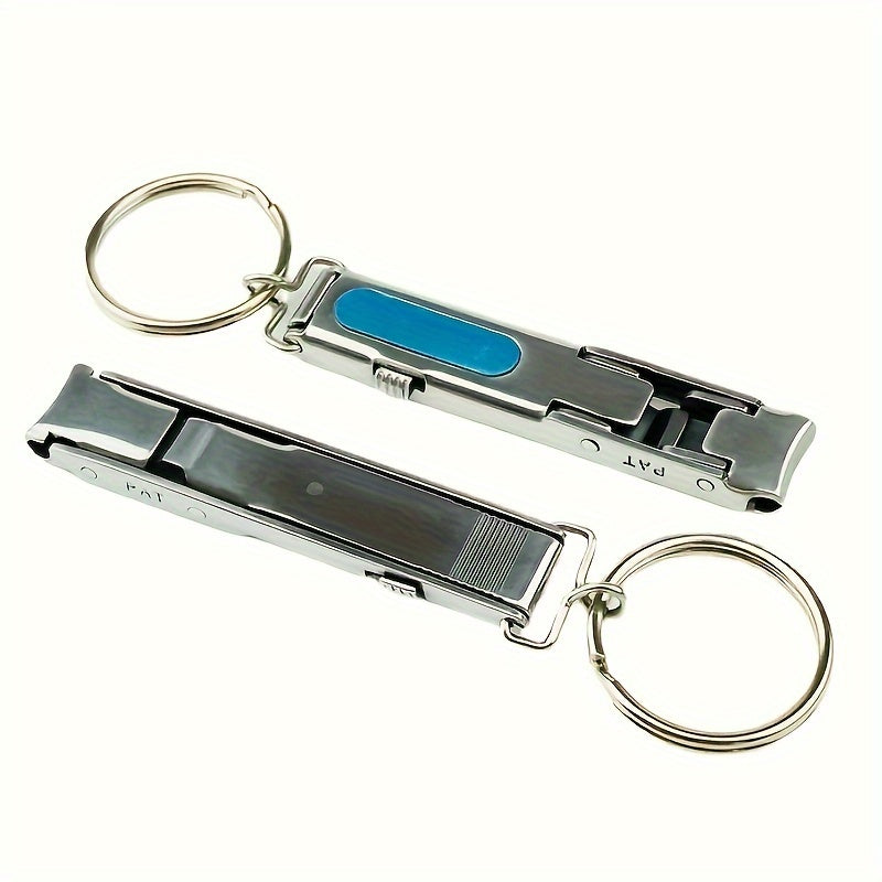 Portable Stainless Steel Nail Cutter Manicure & Pedicure Tool