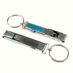 Portable Stainless Steel Nail Cutter Manicure & Pedicure Tool