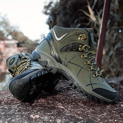 Men's Warm Lightweight Hiking Boots - Outdoor Sports Shoes