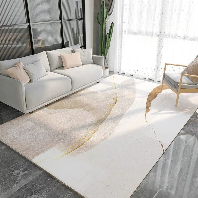 Loop Velvet Carpet European High End Living Room Coffee Table Bedroom Study Room