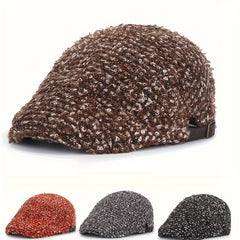 Winter Beret Hat Vintage Cap Painter Hat