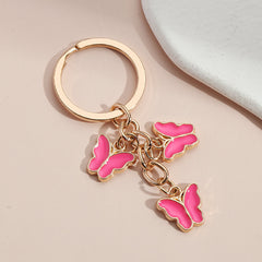 Colorful Butterfly Keychain for Car