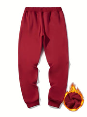 I Love My Wife Letter Print Men's Sweatpants