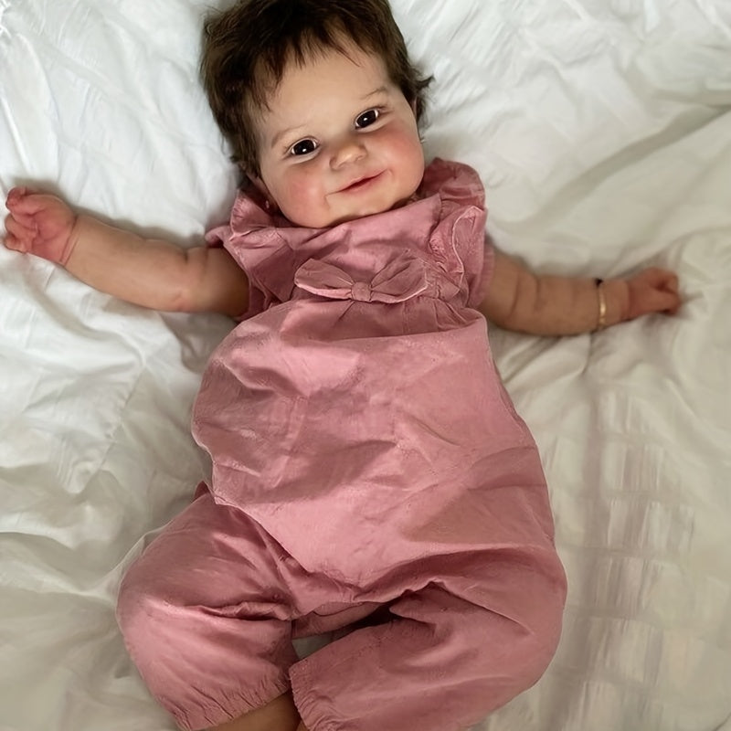 Soft Realistic Reborn Doll Cloth Body Toy for Kids