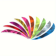 50pcs 4.5 Inch Archery Arrow Fletching Turkey Feather Right/Left Wing DIY