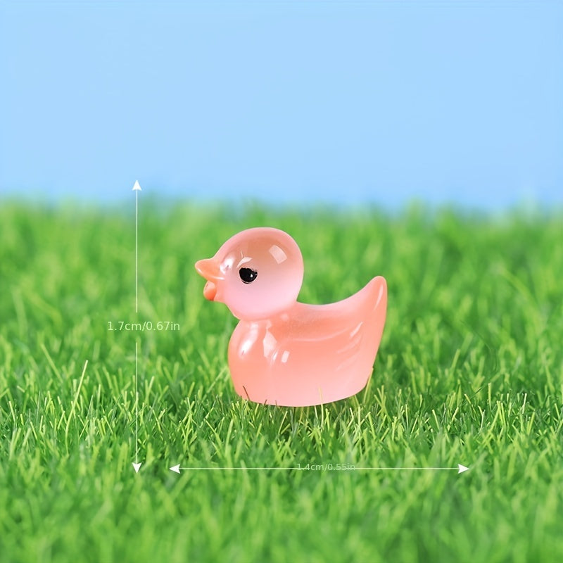 Duck Luminous Micro Landscape Series Sand Table Decor DIY Decoration