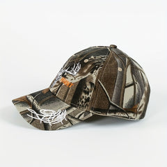 Unisex Sunshade Adjustable Baseball Cap with Big Head Pattern