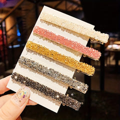 Rhinestone Hair Clip Decorative Hairpin for Baby Girls