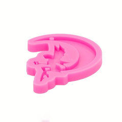 Resin Moon Fairy Girl Silicone Casting Mold for DIY Jewelry Making