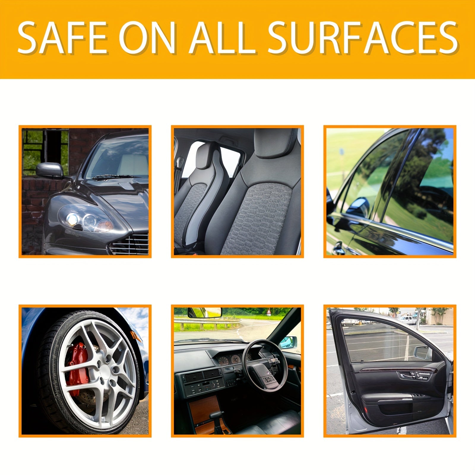 Car Interior Foam Cleaner for Seat, Ceiling & Instrument Panel