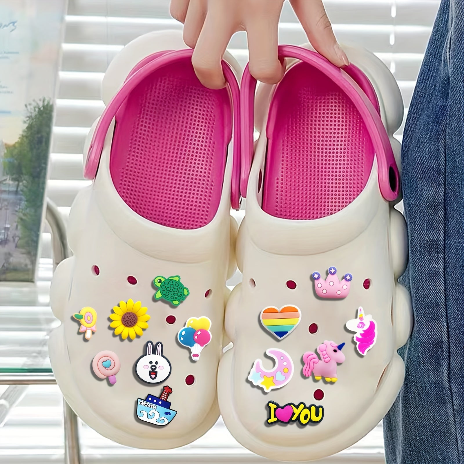 Random Shoe Charms For DIY Shoes Pins Kids Boys Girls Men Women Adults