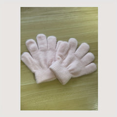 Warm Knitted Children's Gloves for Autumn/Winter