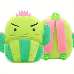Kids Cartoon Veggie Fruit Schoolbag Backpack