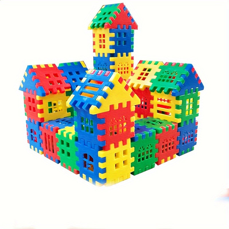 Large Block House Assembly Educational Toys Halloween