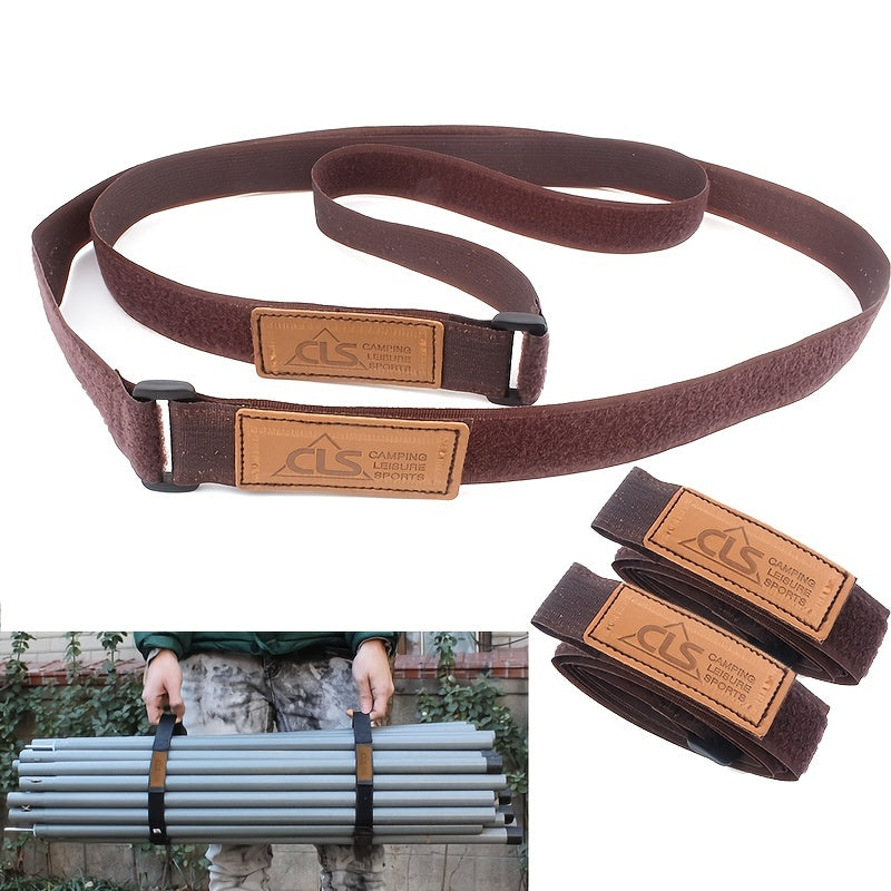 2pcs Camping Bundle Strap Luggage Tent Storage Travel & Camping