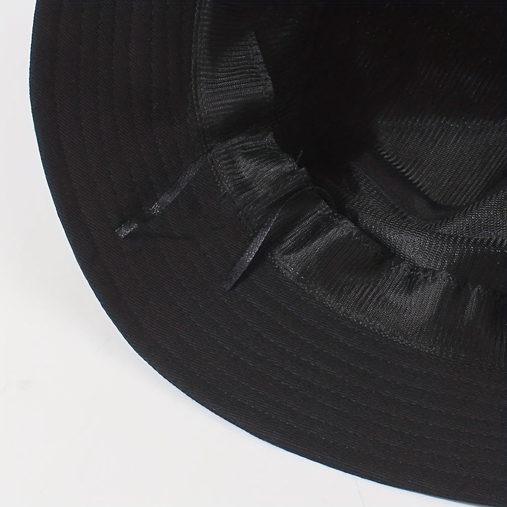 Faith Cross Print Bucket Hat Lightweight Adjustable