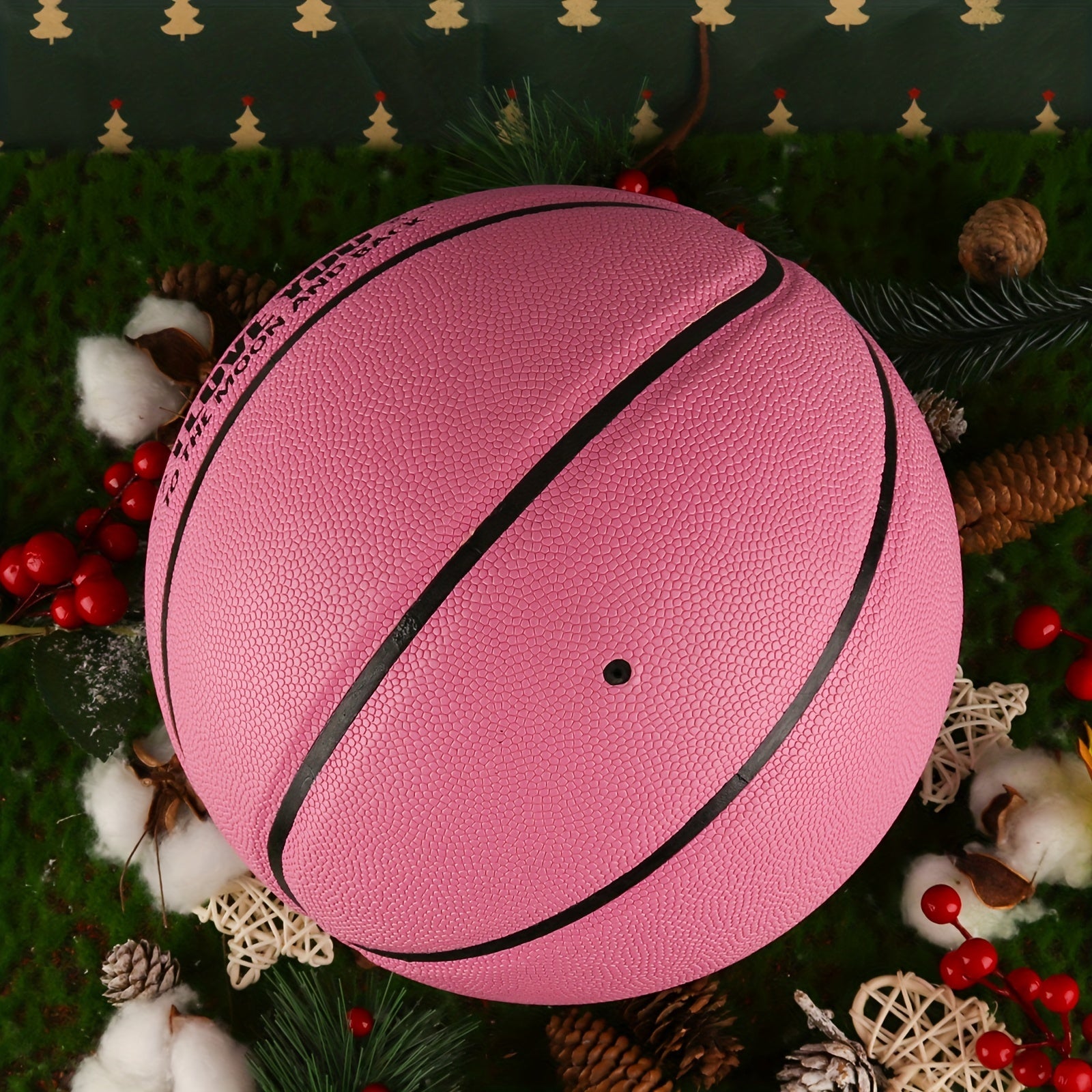 Engraved Outdoor Basketball Size 7 Gift for Daughter with Pump and Needles