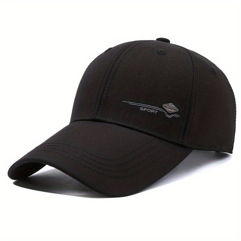 Unisex Sunshade Long Brim Baseball Cap for Outdoor Sport