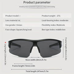 Men's Outdoor Windproof Sunglasses Acrylic Frame Glasses