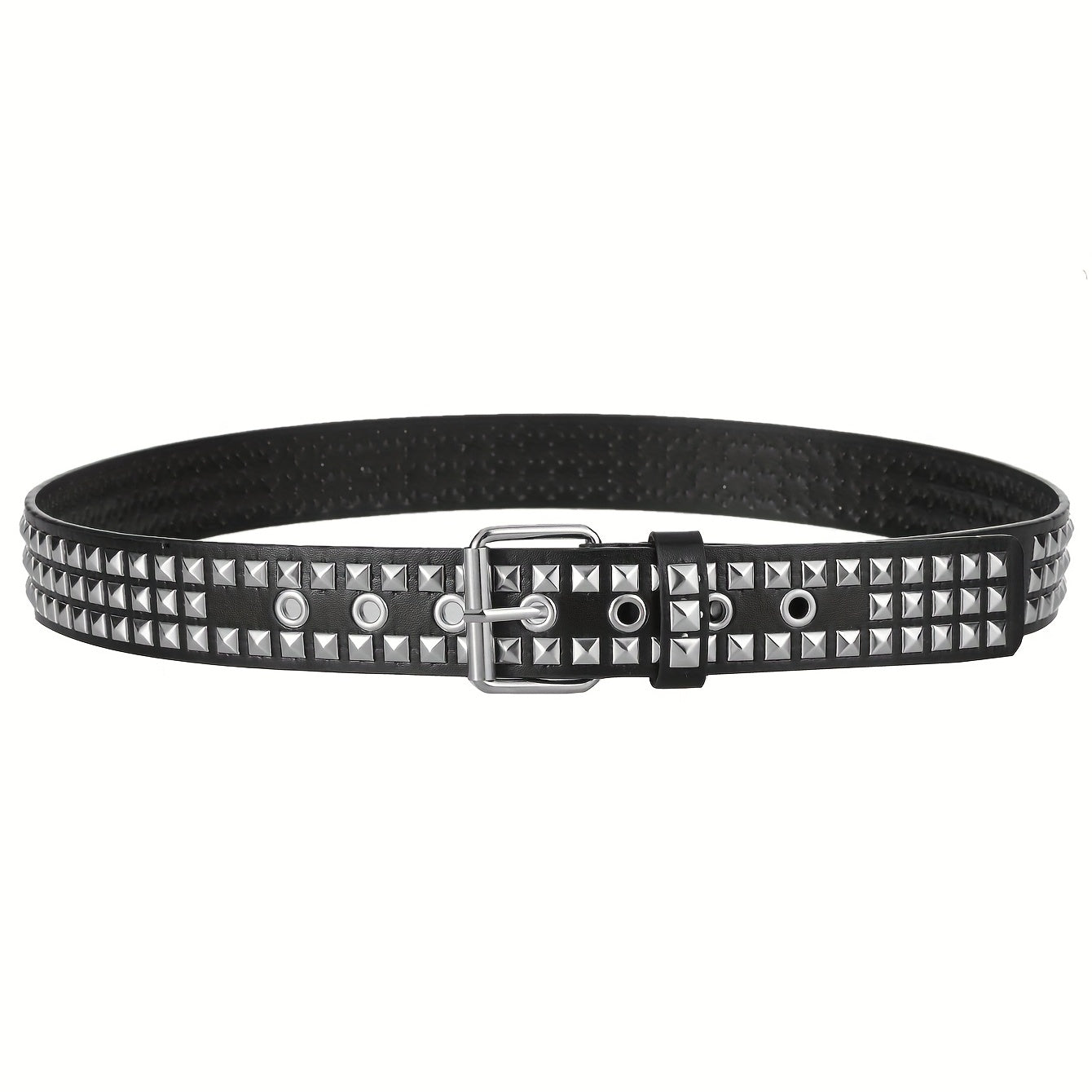 Rivet Pin Buckle Style Belt Punk Belt For Men