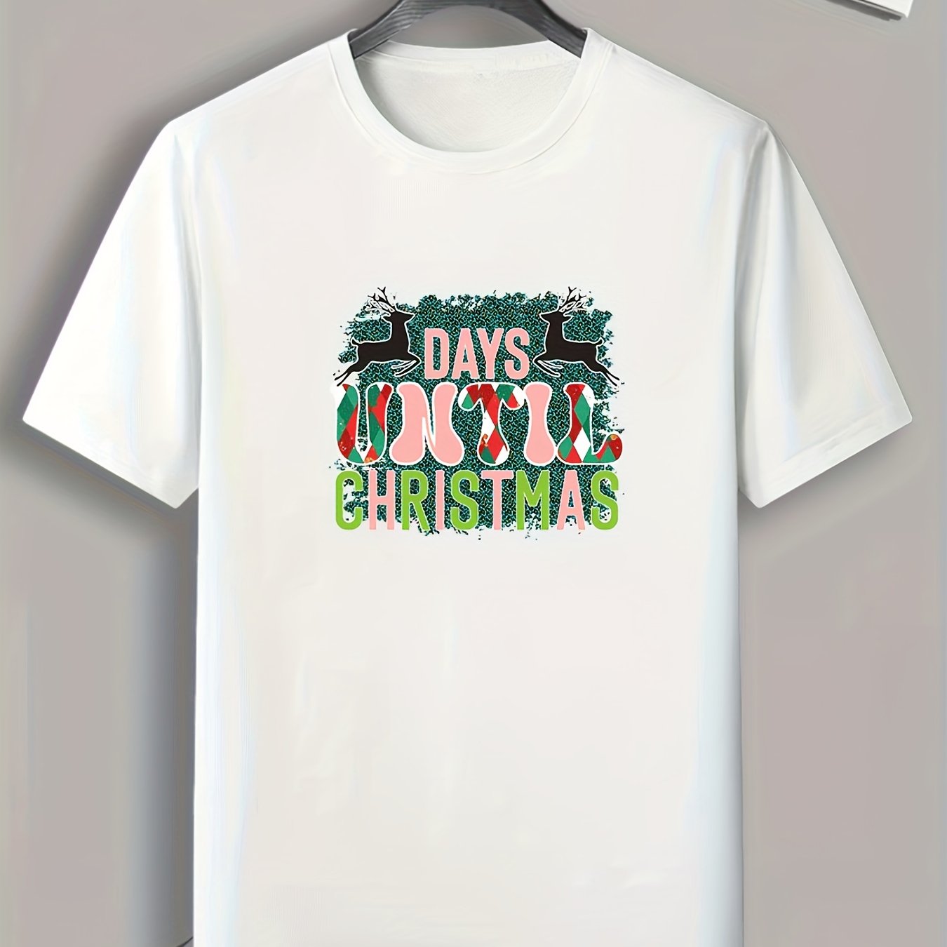 Christmas Pattern Men's Sports T-shirt - Fitness Gift