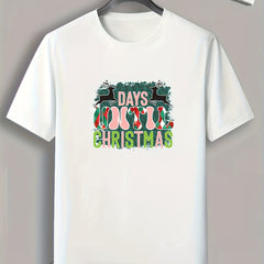 Christmas Pattern Men's Sports T-shirt - Fitness Gift
