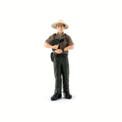 Realistic Farmer and Worker Feeding Chickens Plowing Field Model 23 Dolls