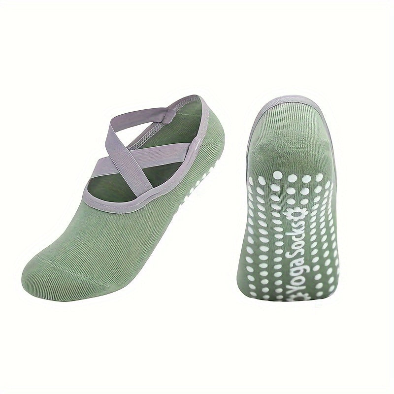 Yoga Grip Bottom Socks Pilates Socks Non Slip Cushion