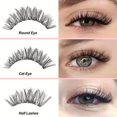 200pcs 40D Lashes 9 16mm Mix D Curling Cluster Individual Lashes