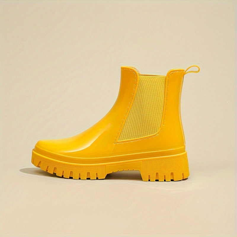 Women's Thick Bottom Waterproof Rain Boots