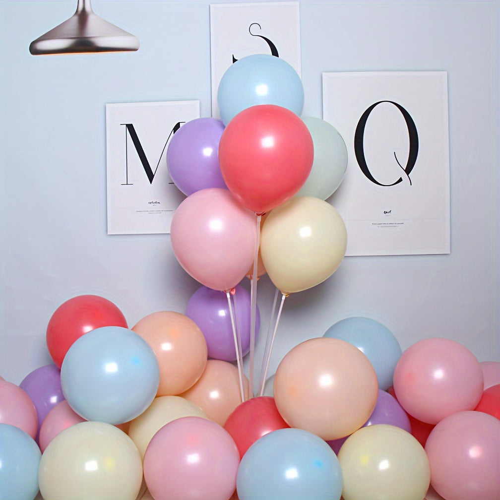 100pcs 25.4cm Red Latex Balloons for Various Occasions