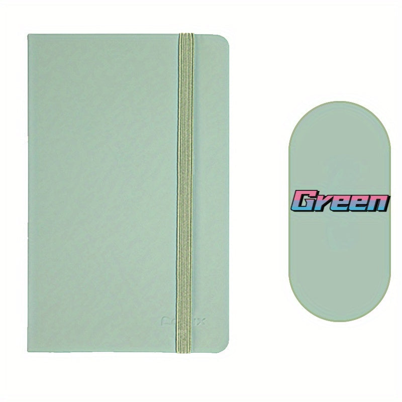 Morandi Leather Notebook A6 PU Surface Notepad 98 Sheets