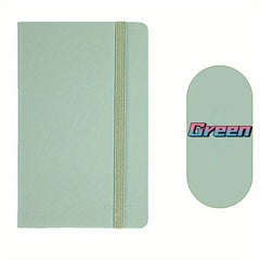 Morandi Leather Notebook A6 PU Surface Notepad 98 Sheets
