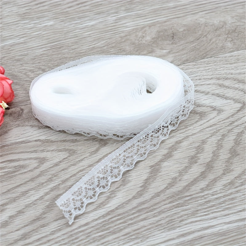 14 Meter Lace Ribbon Decorative Fabric DIY Bouquet Hair Accessories