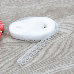 14 Meter Lace Ribbon Decorative Fabric DIY Bouquet Hair Accessories
