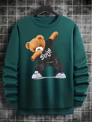 Kid's Cartoon Dancing Bear Sweatshirt