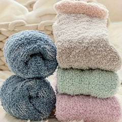 Autumn & Winter Plush Floor Socks Long Sleep Warm Keeping Socks