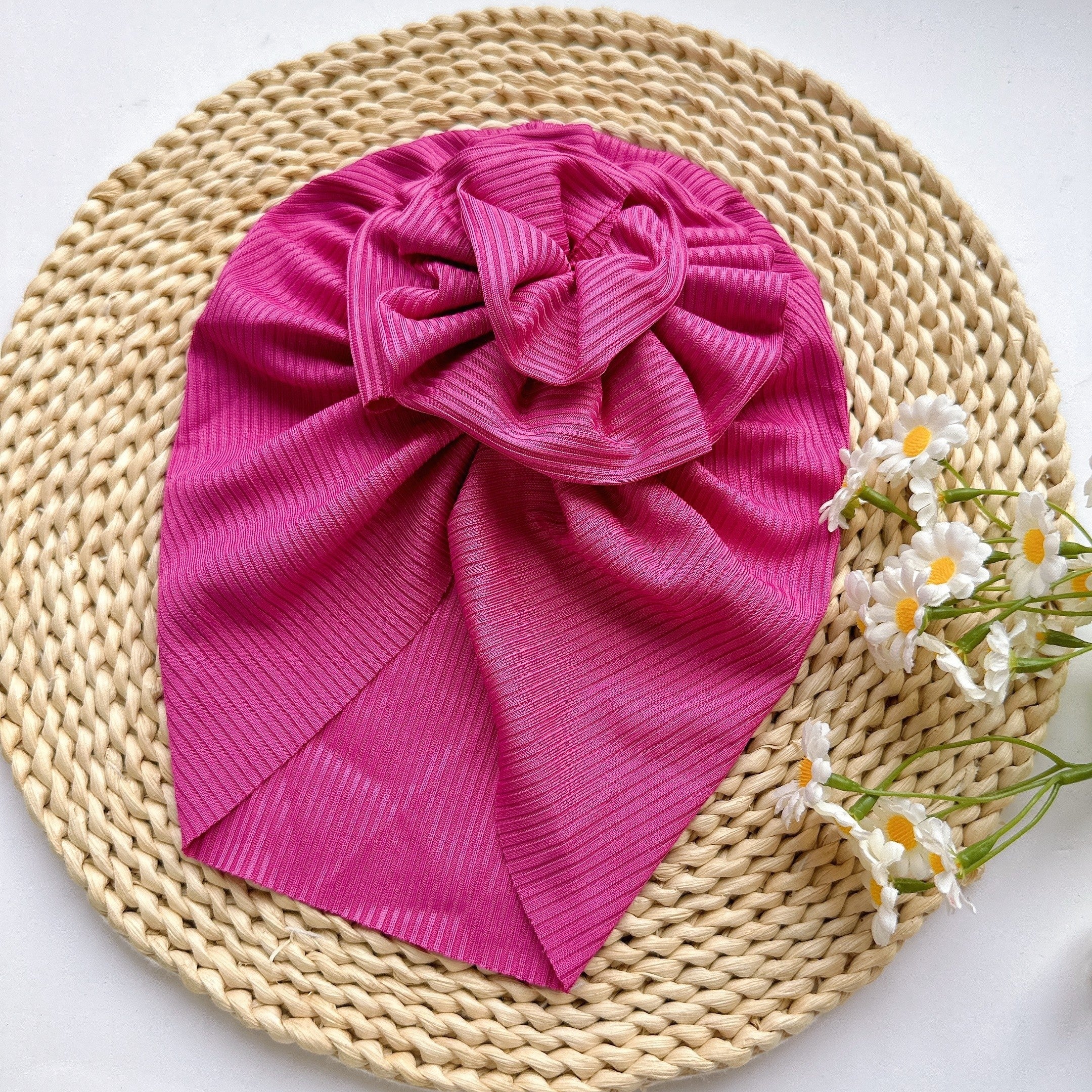 Big Flower Baby Headband Soft and Comfortable for Newborns