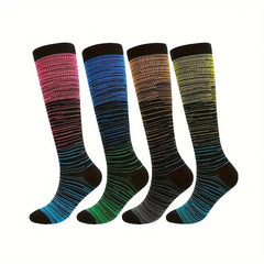 Copper Compression Socks 10-20 mmHg Knee High for Women & Men