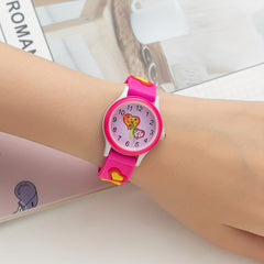 Stylish Casual Girl Watch with Love Design