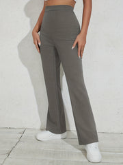 Women's High Waist Flare Pants for Spring & Summer & Fall
