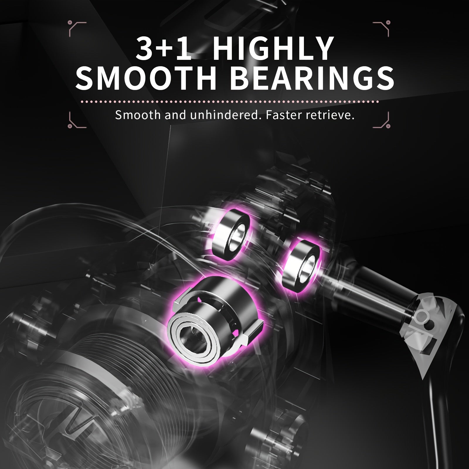 HAUT TON GRAFFITI S1 1500S 3000M 4000L Spinning Fishing Reel