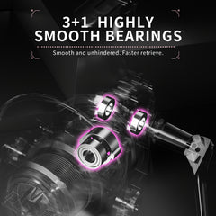 HAUT TON GRAFFITI S1 1500S 3000M 4000L Spinning Fishing Reel