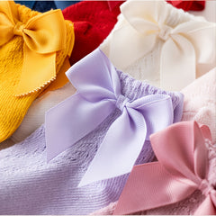 Toddler Girls Socks Bow Princess Socks
